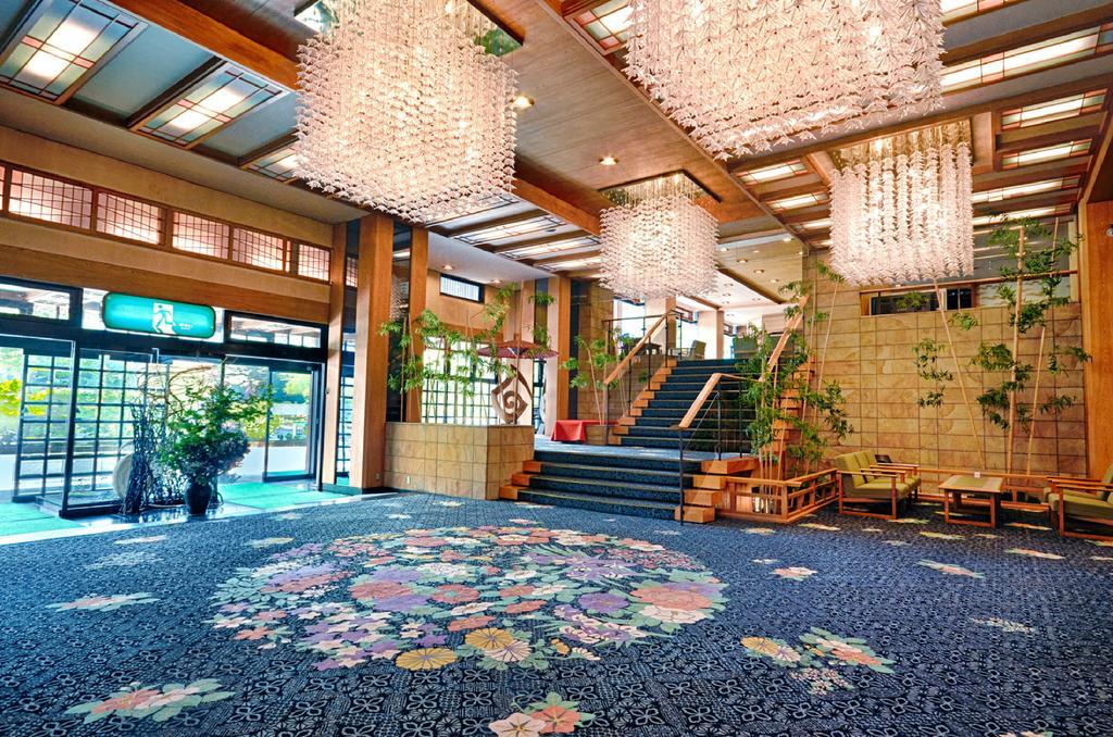 Fujikawaguchiko Onsen Konanso Hotel Exterior foto Interior of the hotel